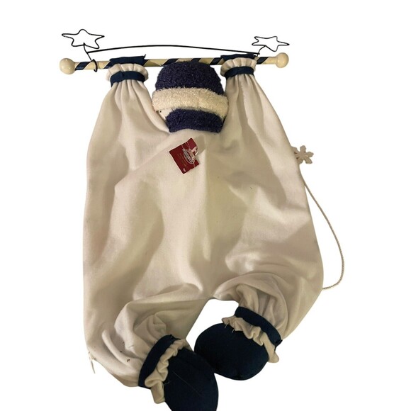 Santa’s Workbench Snowman Advent Calendar 26x16” Countdown To Christmas VTG - Picture 3 of 4